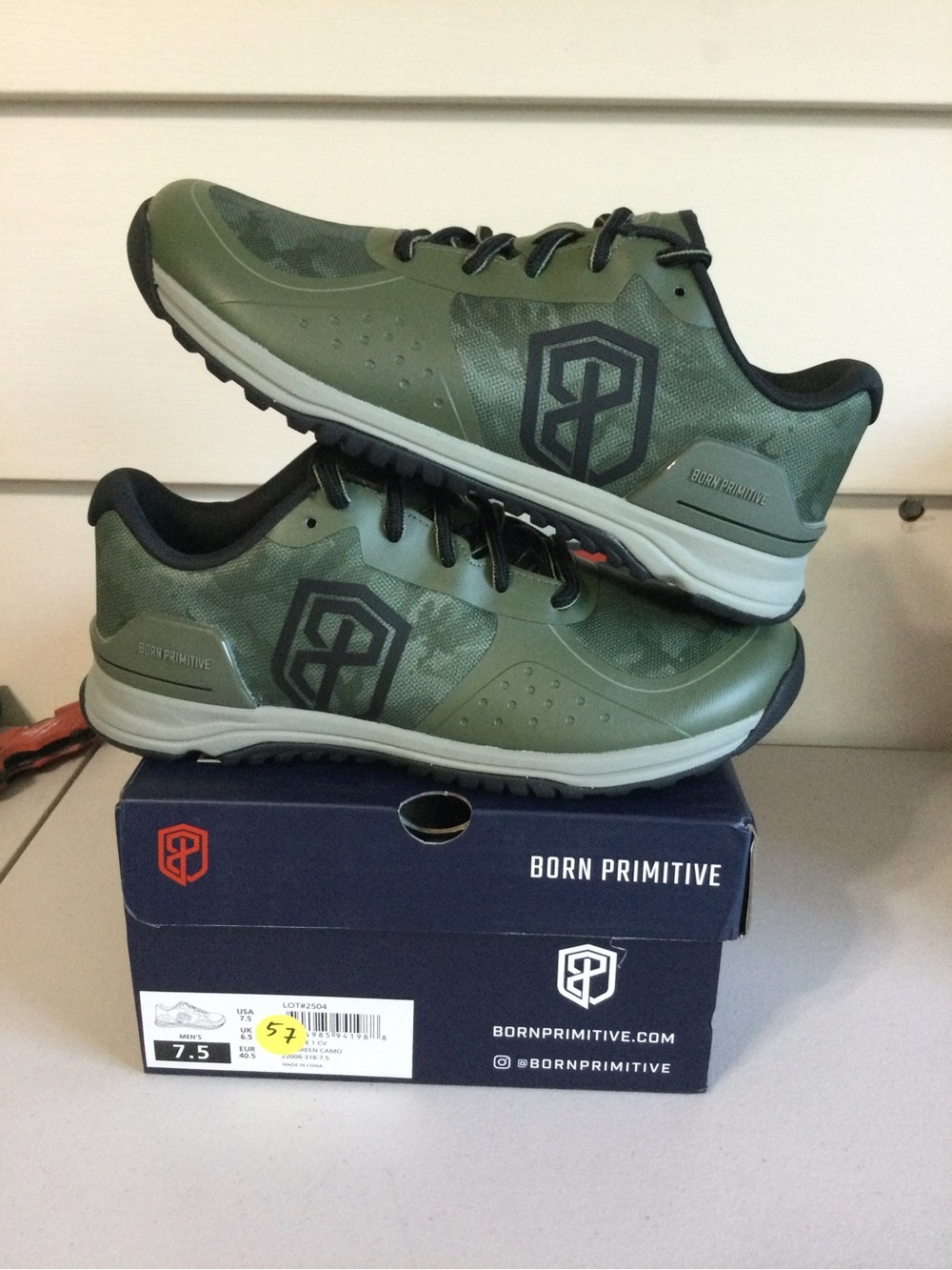 Born Primitive Men’s Olive Green Training Shoes